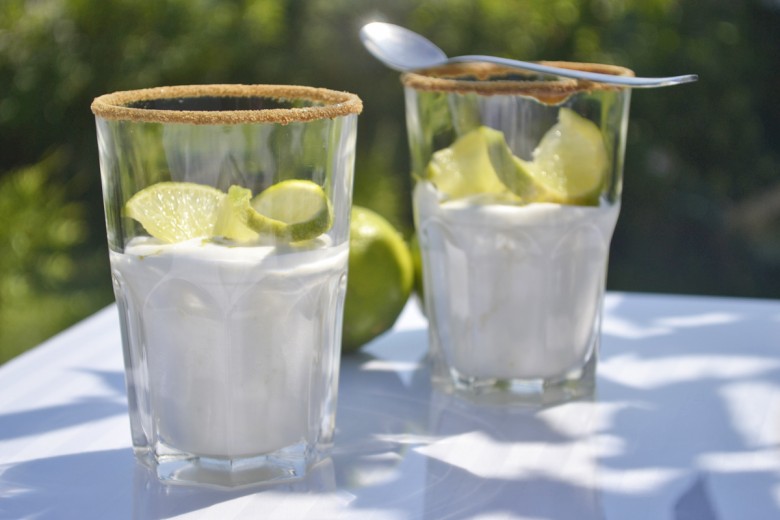 Feiner Limettenschaum