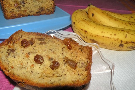 Bananen-Rosinen-Kuchen