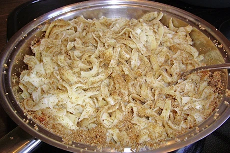 Schnelle Bröselnudel