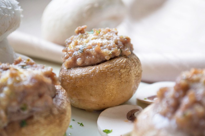 Champinones rellenos