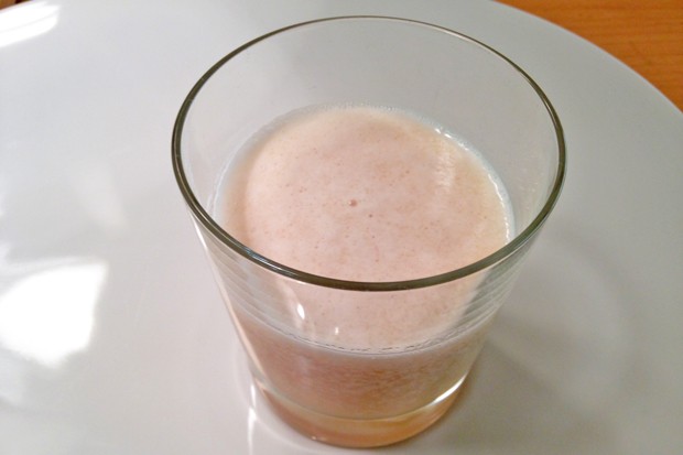 Melonen-Johannisbeer-Shake