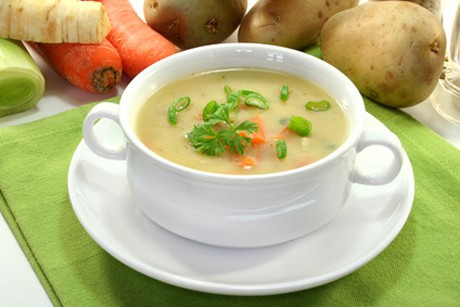 Schnelle Kartoffelsuppe