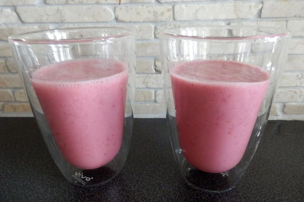 Himbeer-Mandelmilch