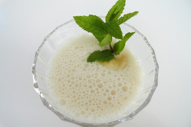 Bananen-Mandelmilch