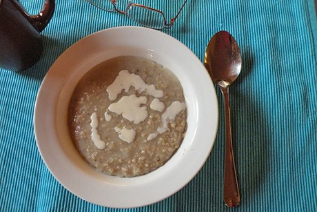 Porridge oder Haferbrei