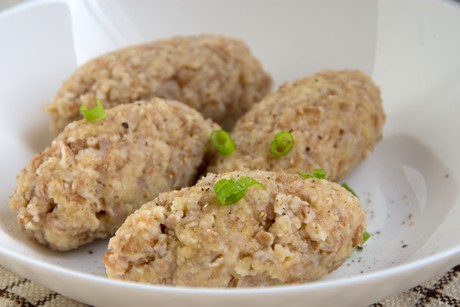 Grünkernnockerl