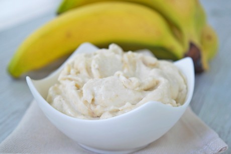 einfaches Bananeneis