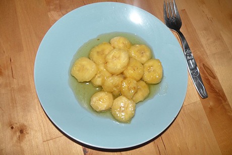 Banane in Honig
