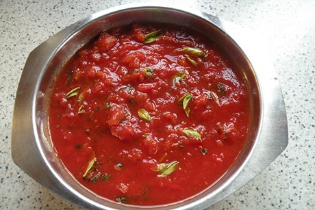 Schnelle Tomatensauce