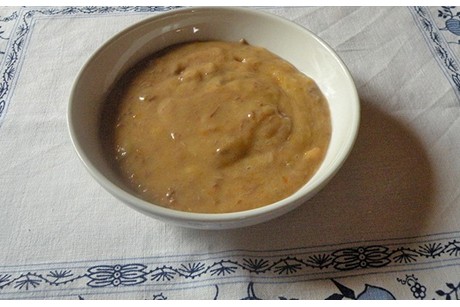 Gemüse-Fleisch-Brei