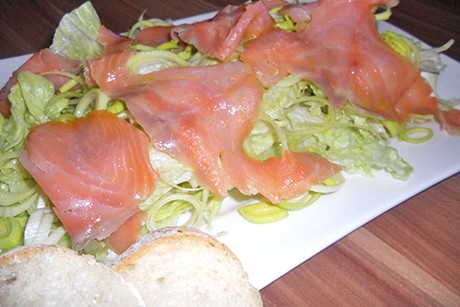 Lachs-Lauch-Salat