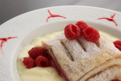 Vanille-Schichtstrudel