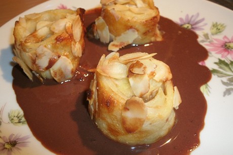 Bananenröllchen