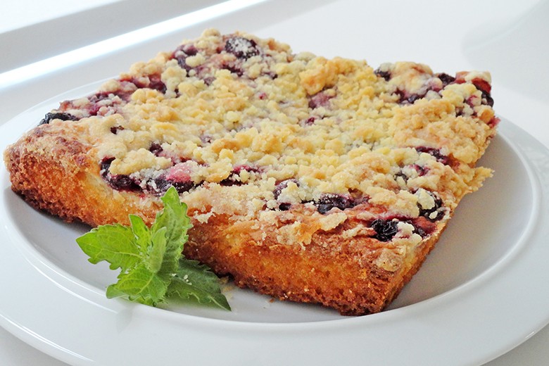Pflaumenkuchen mit Streusel