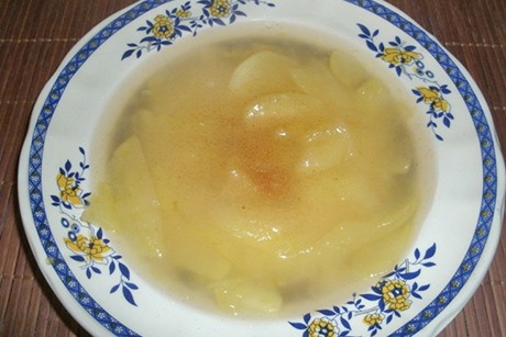 Apfel-Suppe