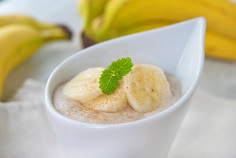 Zimtcreme mit Bananen