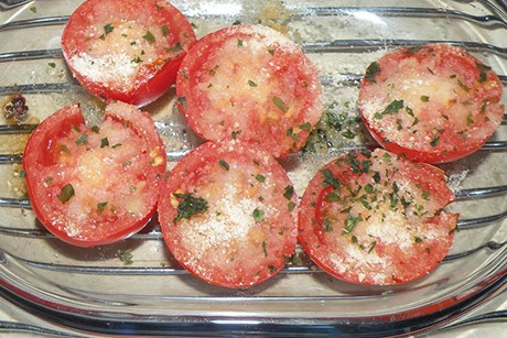 Tomaten gebraten