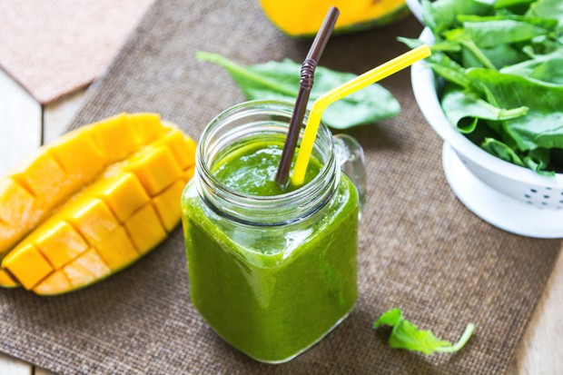 Mango Spinat Smoothie