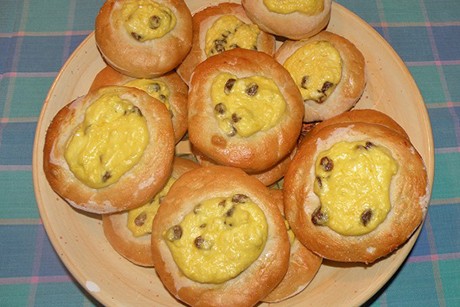 Russisches Topfengebäck