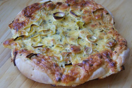 Pikanter Porreekuchen