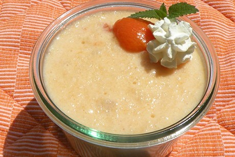 Pfirsich-Maracuja-Creme