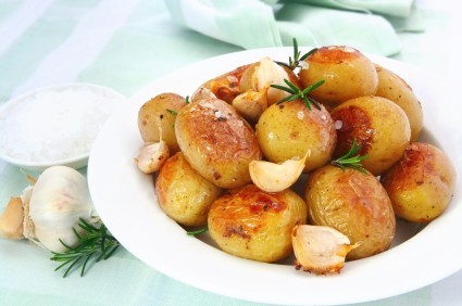 Kartoffeln vom Blech