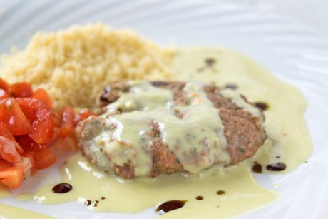 Knoblauch-Kernöl-Sauce