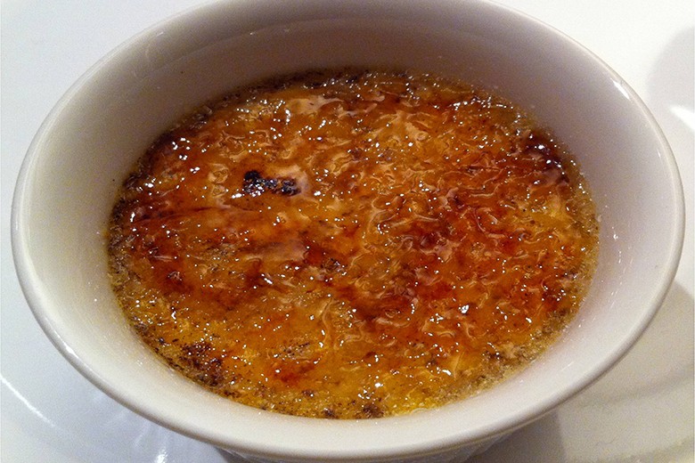 Creme Brulee von Zitronengras