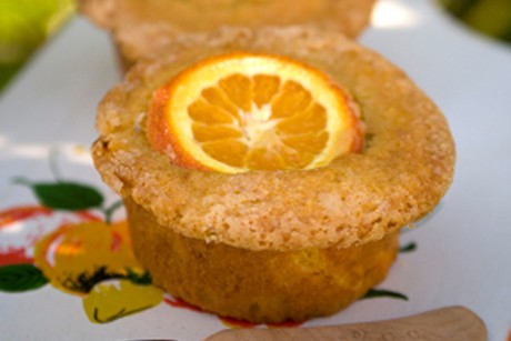 Weihnachtlicher Orangenkuchen