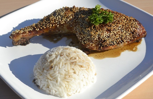 Sesamhühnchen