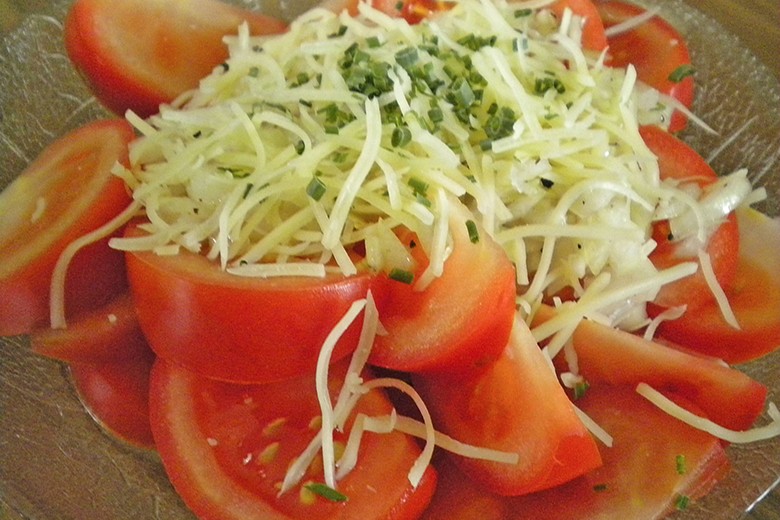 Tomatensalat mit Goudette