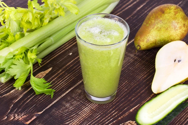 Gr&uuml;ner Birnen Smoothie