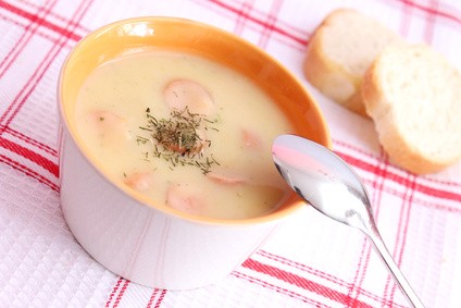 Feine Kartoffelcremesuppe
