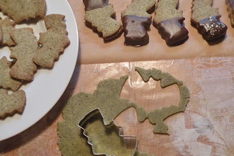 Halloween Schoko Kürbiskernkeks