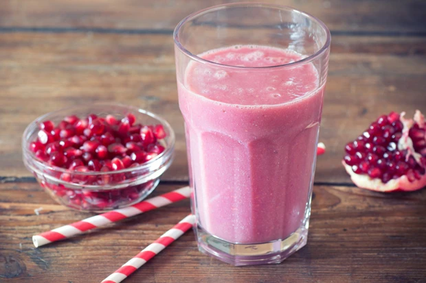 Granatapfel Himbeer Smoothie