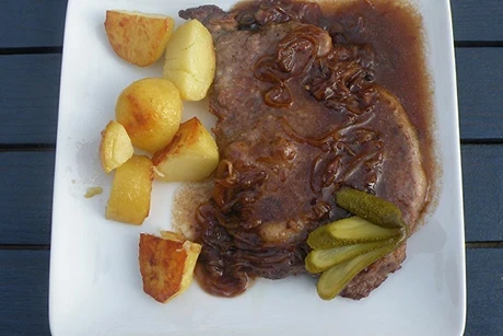 Zwiebelrostbraten