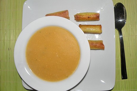 Kürbissuppe Asia