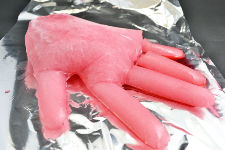 Blutige Halloween Hand