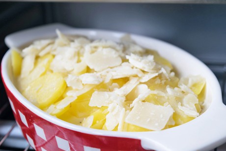 Parmesan-Sahnekartoffeln