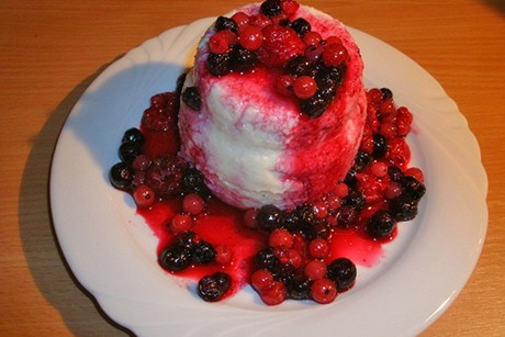 Griesflammerie mit Quark