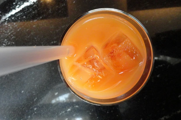 Aperol on ice