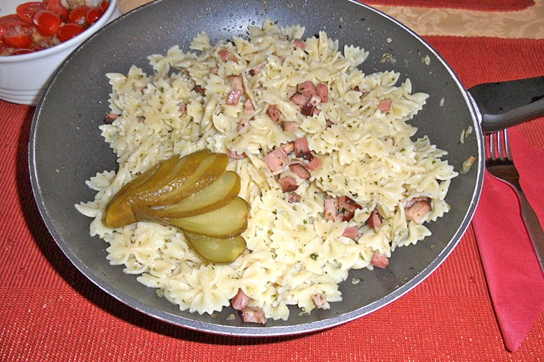 Schinkenfleckerl