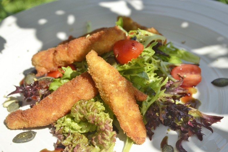 Backhendlsalat