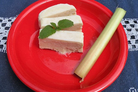 Rhabarbereis mit Stevia