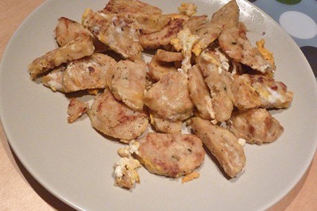 Semmelknödel mit Ei