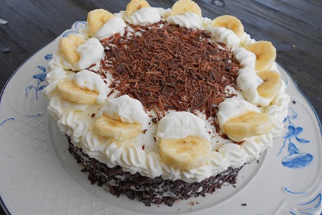 Bananen Torte