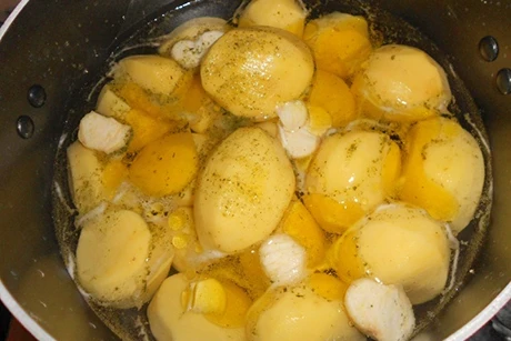 Knoblauchkartoffeln