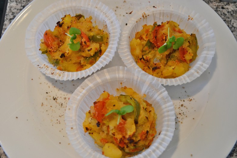 Pikante Cupcakes