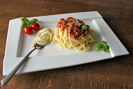 Würzige Spaghetti Bolognese