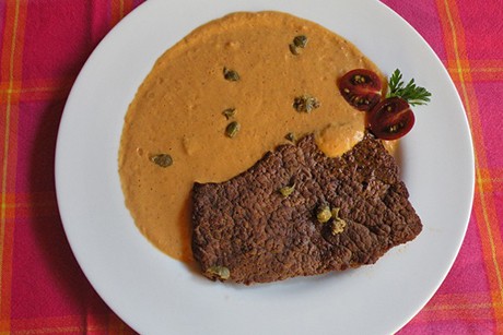 Kapernrindschnitzel